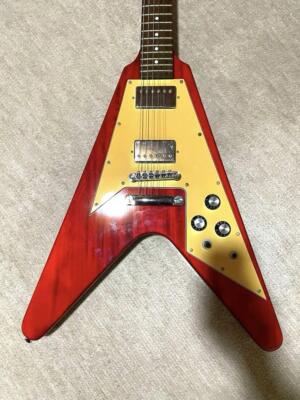 (希少)tokai flying v 2011年製 Tokai Flying V Red FV-58 2011 Electric Guitar W/Gig Bag