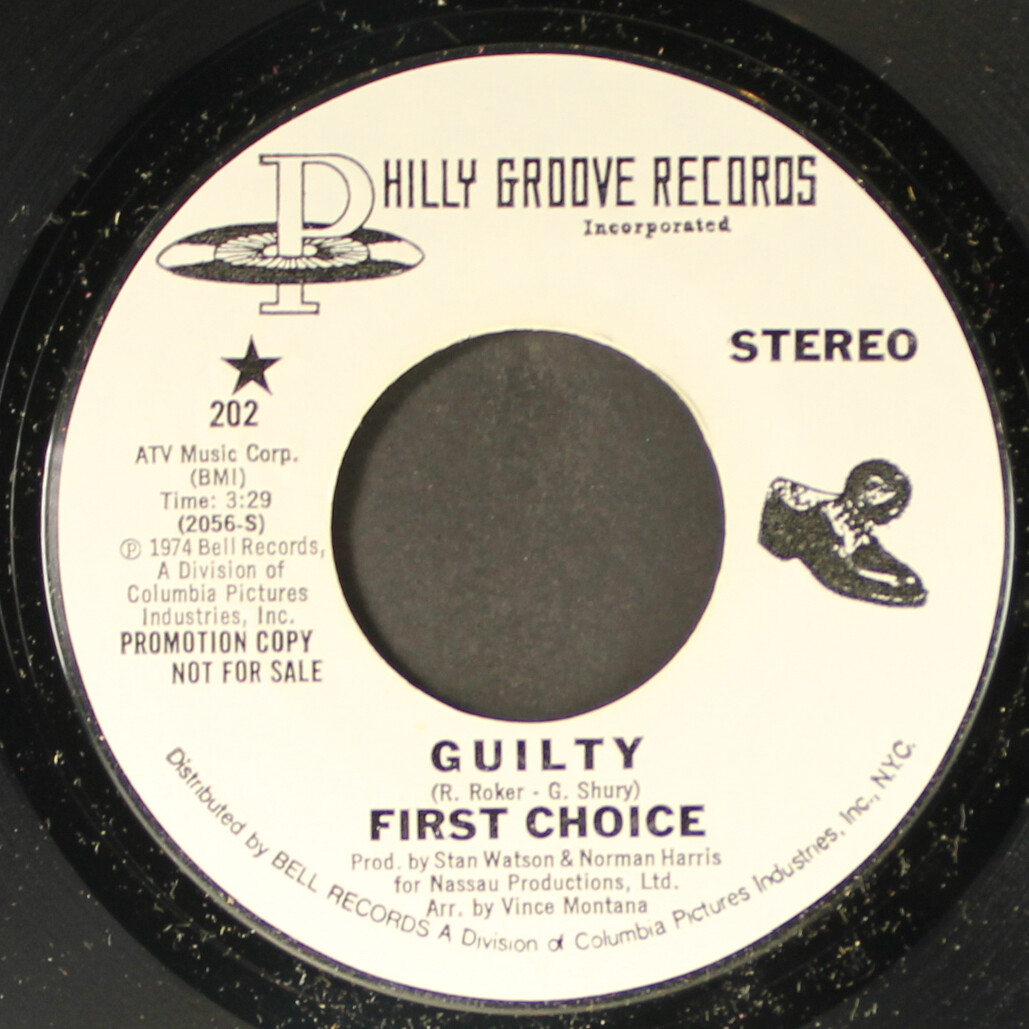 FIRST CHOICE: guilty / mono PHILLY GROOVE 7