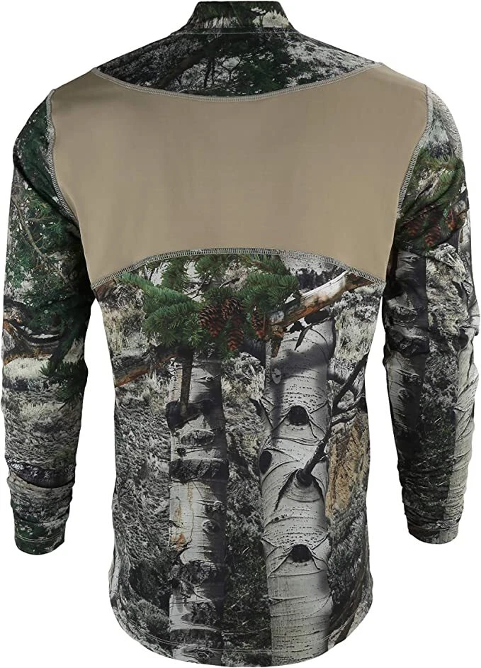 Paramount EHG Elite Kenai Mock Neck MO Mountain Country Camo Hunting Base Layer - Image 2 of 4