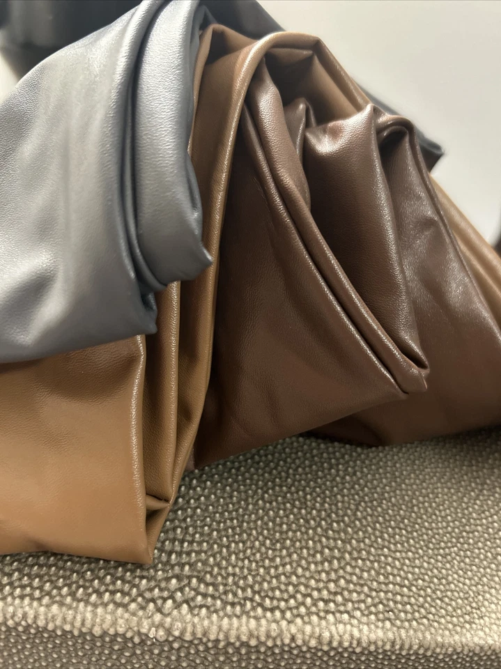 Leggings Moto Marca Nordstrom Imitación Cuero Talla PEQUEÑA Lote X 3 Foto 2 de 4