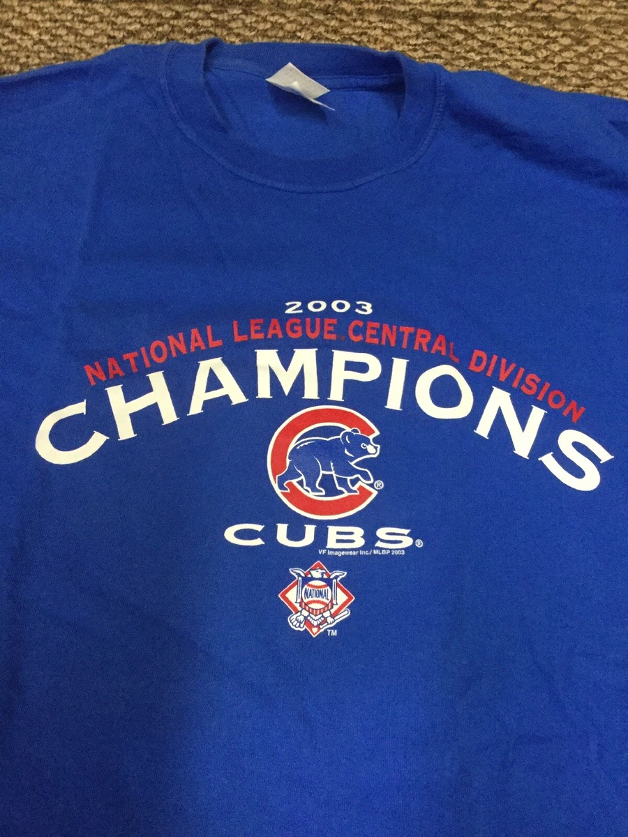 Cubs division outlet champs t shirt