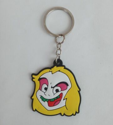New Beetlejuice Cartoon Rubber 1.75'' Keychain