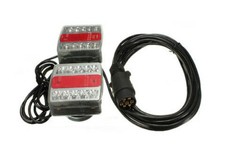 LED Trailer Lights  Towing Magnetic Lightboard 7.5 Metre Rear Lamps Bike Tractor
