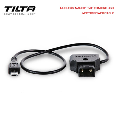 Tilta Nucleus-Nano P-TAP to Micro USB Motor Power Cable kamera Kabel Ladekabel