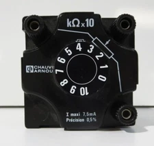 CHAUVIN ARNOUX 1002732 Resistance Decade 100 Ohm; 10 Ohm up to 100 Ohm 250 mA