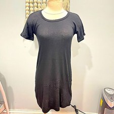 NWT Gap Black Cuffed Short Sleeve Tunic Dress XS