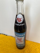 RC Cola bottle-Kentucky Wildcats 1974 Large Blue Label bottle