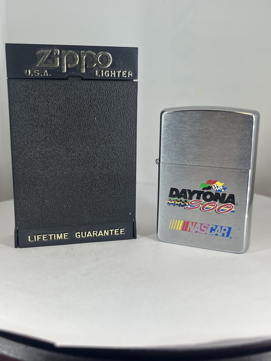 Zippo Lighter Daytona 500 Nascar Unused with Original Case | eBay
