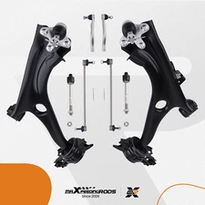 Front Lower Control Arms w/Ball Joint Tie Rod Sway Bar For 2016-2019 Honda Civic