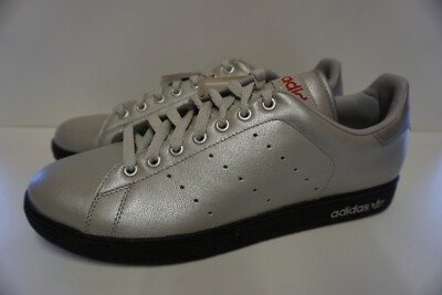 Adidas Stan Smith II Gr. 46 Silber Sneaker Turnschuhe Schuhe Freizeitschuhe