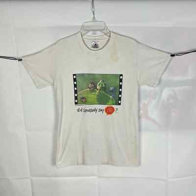 Vintage 90s Disney Pixar A Bug's Life Promo White T-Shirt Men's