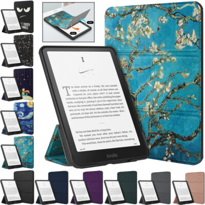 For Amazon Kindle Paperwhite 12th Gen 2024 Magnetic Smart Case Flip ...
