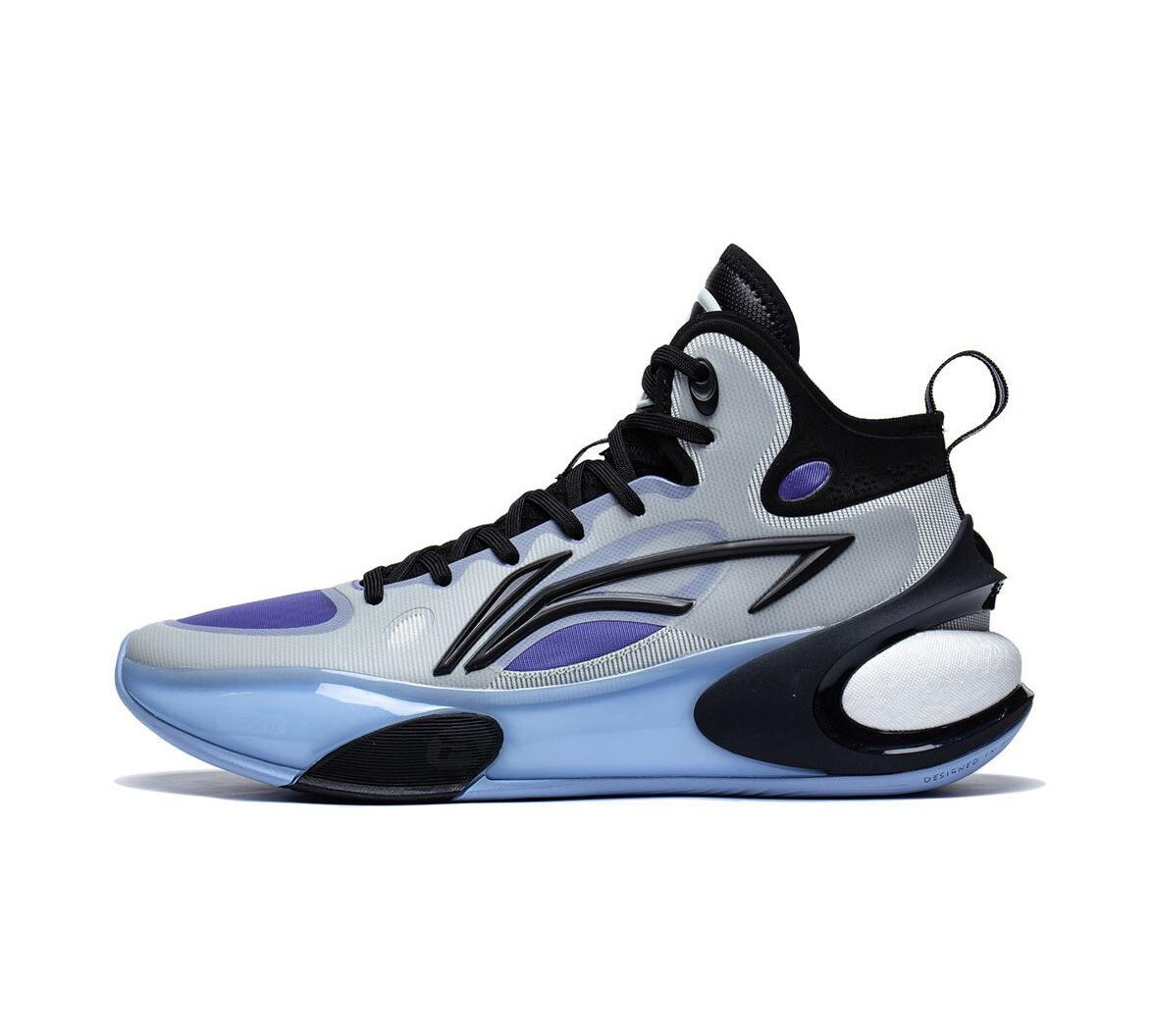 【美品】Li-ning Yushuai 14 䨻 Low Gray US9.5 Li-Ning Yu Shuai 14 XIV Low