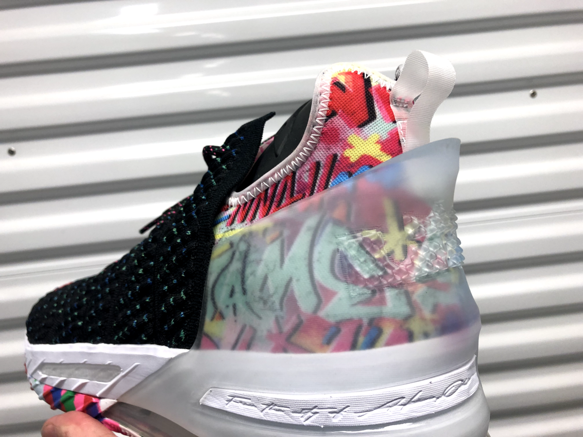 Nike LeBron XVIII 18 JAMES GANG Black Pink Multi sz 18 Nike LeBron XVIII 18 JAMES GANG Black Pink Multi sz 18
