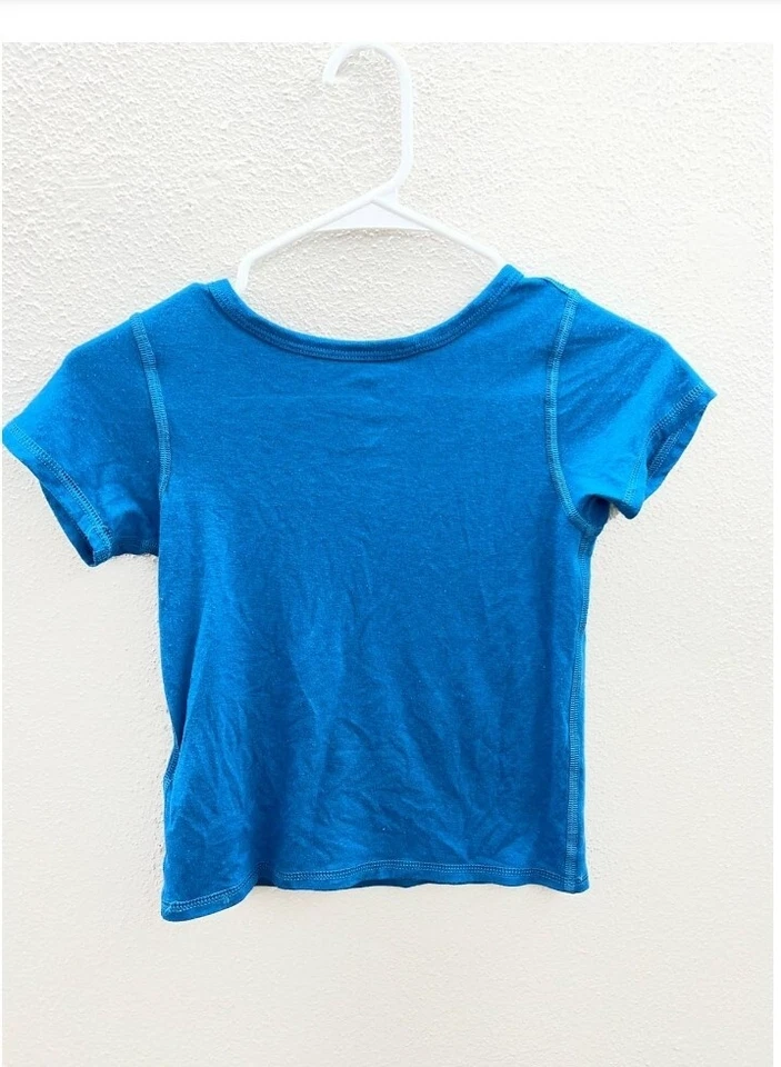 Childrens Disney Blue Mickey Mouse Short Sleeve Top Size XS - Image 4 of 4