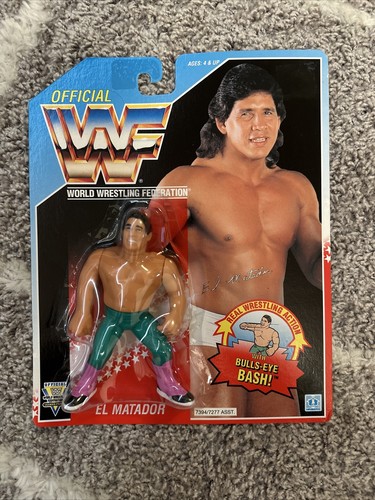 1992 WWF HASBRO EL MATADOR Tito Santana SERIES 6 M...