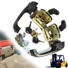 Universal Locking Door Handle Loader Door Lock Set for Tractor & Heavy Equipment