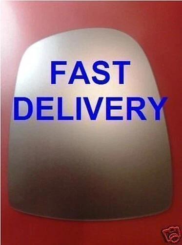 RENAULT TRAFIC 2001+ REPLACEMENT WING MIRROR GLASS FLAT RIGHT OR LEFT