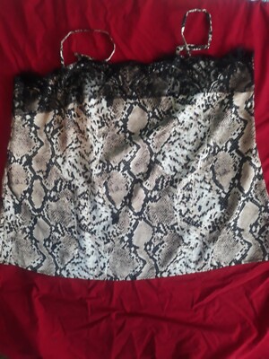 Womens Torrid leopard print  Cami - Stretch  Size 4XL  NWT