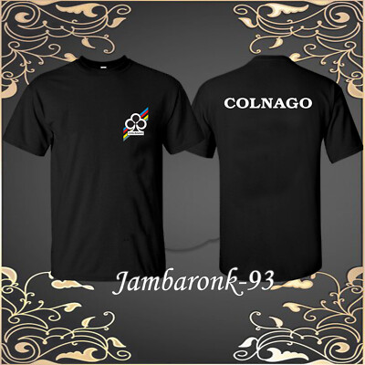 Men Clothing Shirt Colnago Bike Logo Funny T-shirt Made In American S to 5XL