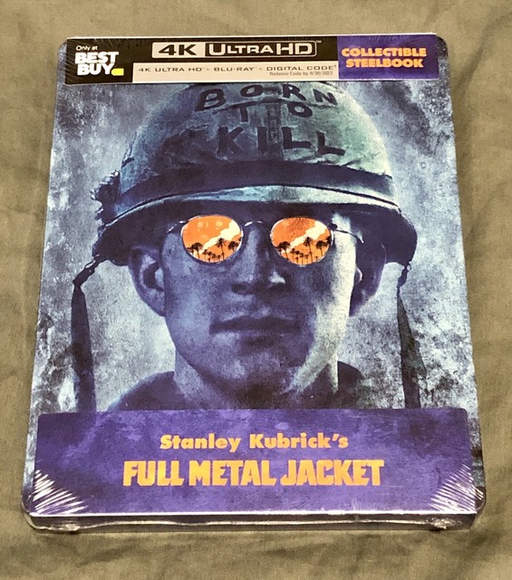 Full Metal Jacket Steelbook 4k Ultra HD Bluray 1987 for sale online eBay