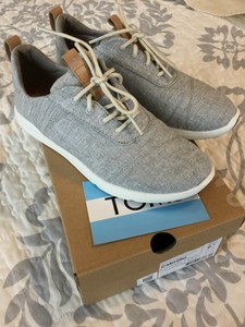 drizzle grey chambray mix women's cabrillo sneakers