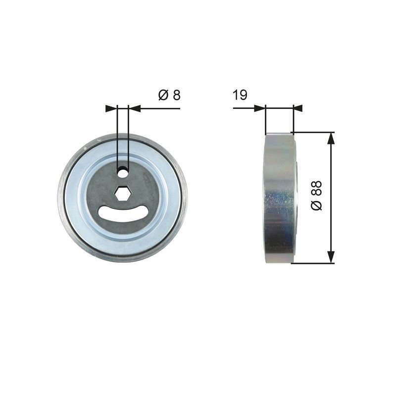 Aux Belt Tensioner fits SUZUKI GRAND VITARA JB416, Mk2 1.6 05 to 15 M16A Drive - Image 16