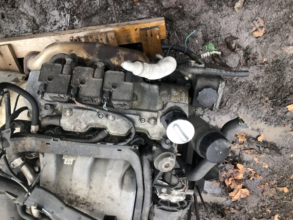 1998-2000 Mercedes Benz W202 C280 Engine Assembly 110K Tested Oem 98 99 00 - Image 3 of 4