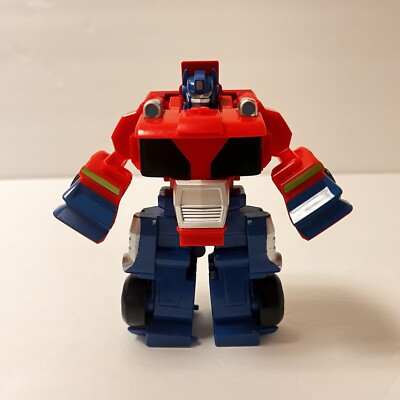 Transformers Rescue Bots Optimus Prime Racing TRUCK cab