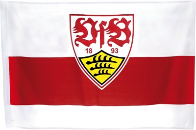 Hissflagge Fahne Flagge VfB Stuttgart Wappen - 120 x 200 cm