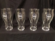 4 New Samuel Adams Boston Lager 16oz Beer Glasses BX