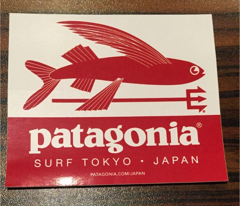 LEY パタゴニア フライングフィッシュ カッティングステッカー New Patagonia Flying Fish Sticker JAP TOKYO limited edition