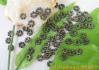 1000PCS Antiqued bronze daisy spacer beads 4mm for Jewelry Making