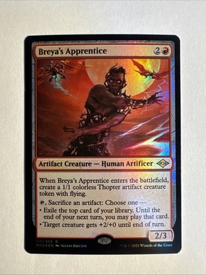 1x Mtg Modern Horizons 2 Breya s Apprentice Foil NM/M Magic The Gathering