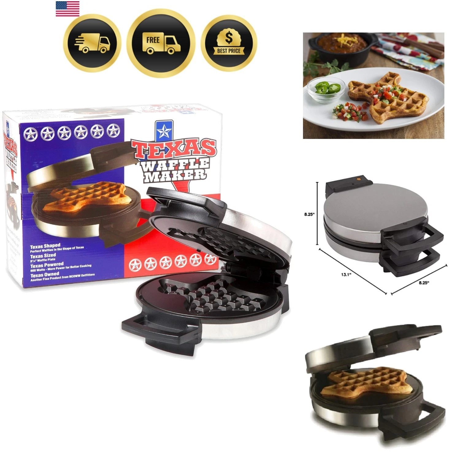 The Texas Waffle Maker