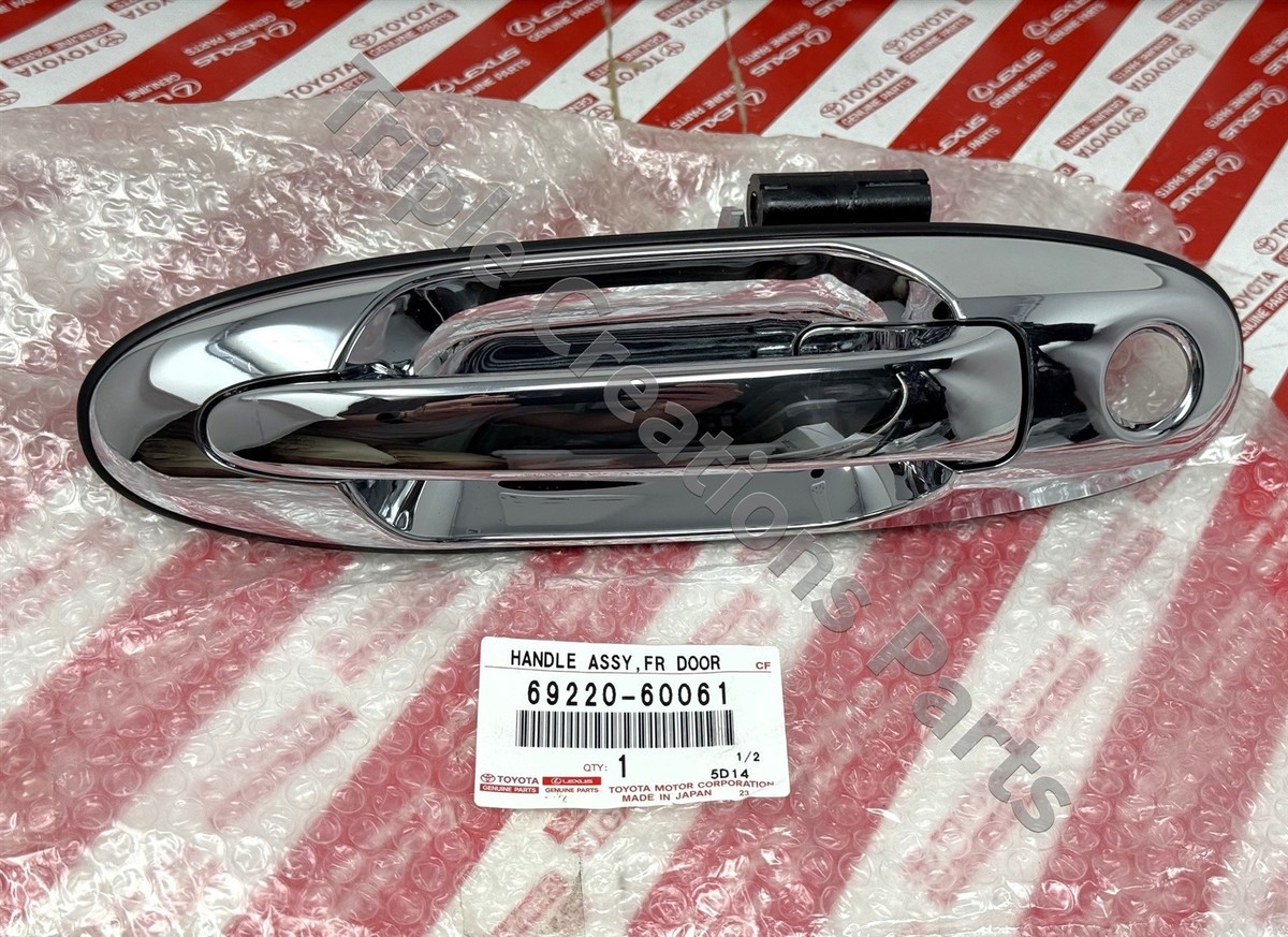 Toyota Genuine 6922060061 Handle Assy Front Door Outside LH 69220