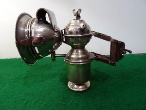 Ancienne Lampe De Vélo à Acétylène FMC – Cyclisme Vintage – à Restaurer