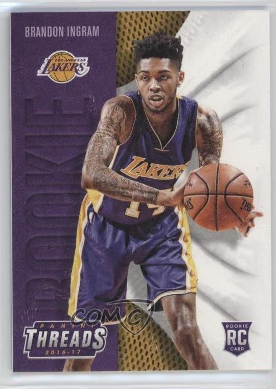 2016-17 Panini Threads Leather Rookies Brandon Ingram #211 1bf5