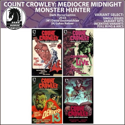 Count Crowley: Med Mid Monster Hunter (2023) #1 2 3 4 Dark Horse COVER SELECT