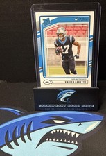 2024 Panini Donruss Xavier Legette #323 RC Rated Rookie Panthers