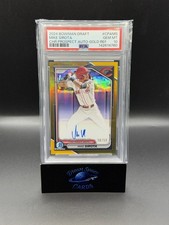 2024 Bowman Draft Mike Sirota 1st Auto True Gold /50 PSA 10 #CPAMS