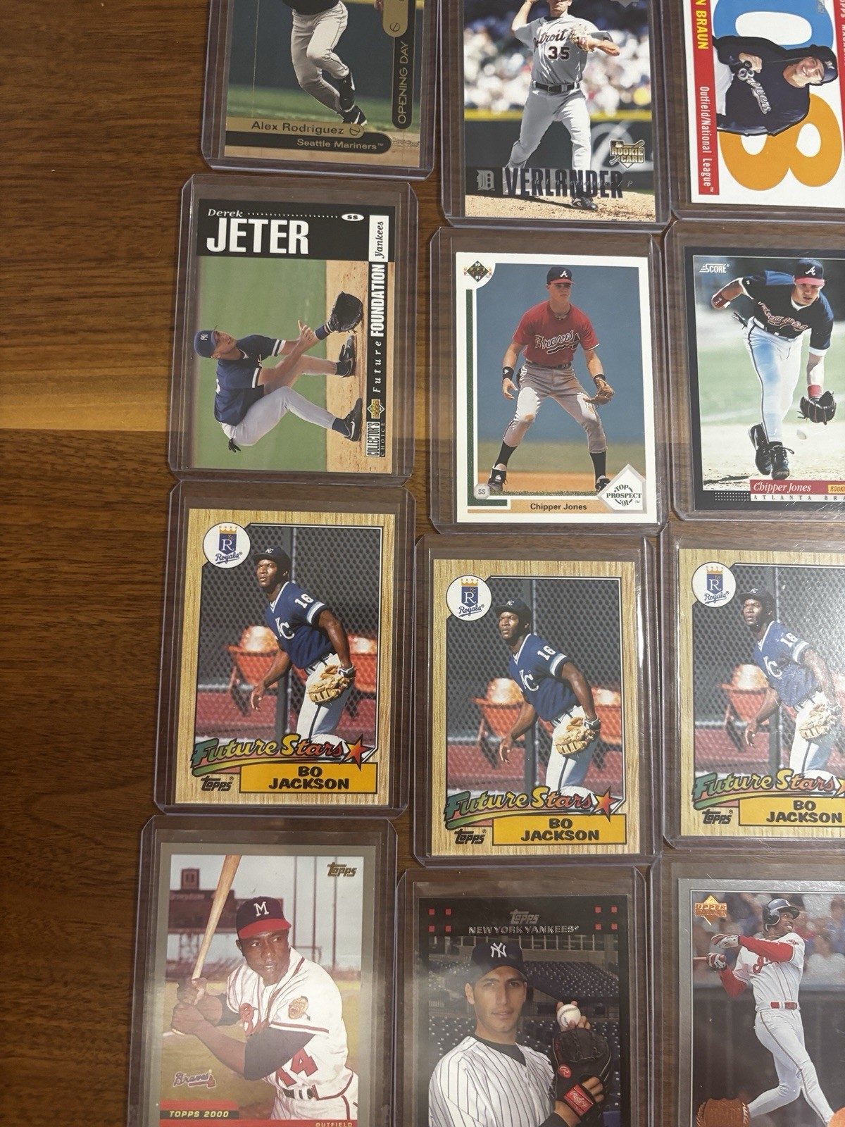 65 80’s/90’s Baseball Lot Of HOF/Rookies/Numbered/Relic/Auto/Patch GREAT VALUE!! view 11