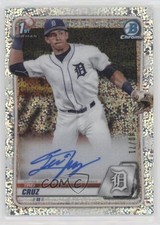 2020 Bowman Draft Chrome Picks Sparkle Refractor 40/71 Trei Cruz Auto 0d9j
