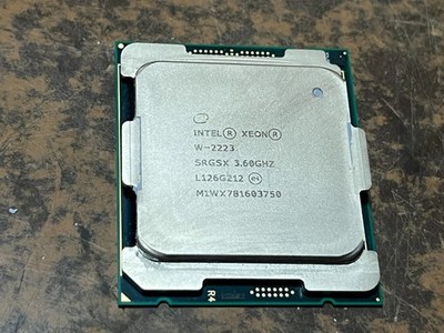 Intel Xeon W-2223 SRGSX 3.60GHz 8.25MB Quad Core LGA2066 CPU Processor