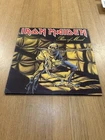 IRON MAIDEN...PIECE OF MIND.. RARE UK FIRST ISSUE ALBUM + INNER..EMA 800