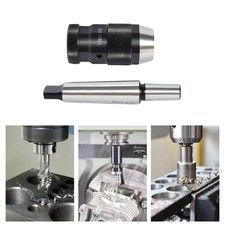 Keyless 1/32"- 5/8" 1-16MM Drill Chuck Self Tighten With MT3-B18 Arbor for Mill