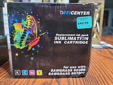 Sawgrass Virtuoso Printer SG500 SG1000 Full Set Sublimation Ink Cartridges.