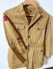 Vintage Boy Scout Uniform Eisner Tunic Felt Fox Patrol Medallion Badges BSA 1930