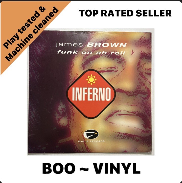 JAMES BROWN - ""FUNK ON AH ROLL"" - 12"" Vinyl Uk Garage Record EX / VG+