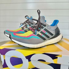 adidas gazelle silver green womens Adidas Ultra Boost Multi-Color White (W)